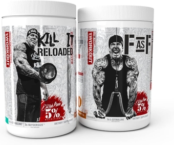 2-Stack | Kill It Reloaded + FasF | Pre-Workout + NO Booster Pre (Select Your Flavors)