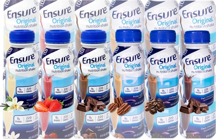 Assortment | Nutrition shakes | Variety Pack | Milk Chocolate Shake, Vanilla Shake, Strawberry Shake, Dark Chocolate Shake, Coffee Shake and Butter Pecan Flavors | Nutritional and Full of Vitamins and Minerals 6 Different Flavors 18 Pack |  Cupholder Included