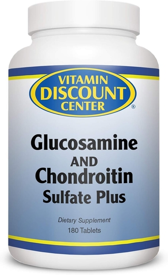 Glucosamine and Chondroitin Sulfate, 180 Tablets