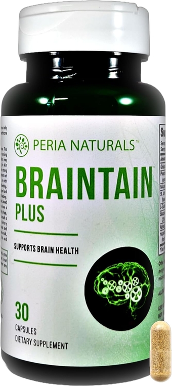 Brain Support Supplements for Memory and Focus | for Seniors and Adults | Bacopa herb, Alpha GPC Choline, l- glutamine, ALCAR, St. Johns Wort, Gingko biloba, Huperzine (30 ct)