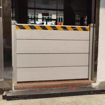 Front Door/Patio Doors Aluminum Flood Control Barrier Shield, Reusable Commercial Anti-flood Wall Dams, Unit Module Design Flood Defence Baffle for Shop Sliding Glass Doors / Garden Aisle Doorways / K