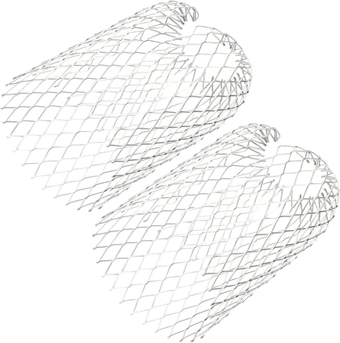 4Pcs Leaf Filter Gutter downspout Guard Gutter Filter Gutter Guard Gutter Strainer Expandable Steel mesh Strainer Gutter Screen Cover Guard net rain Cover Aluminum Telescopic