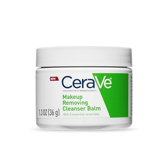 Cleansing Balm for Sensitive Skin | Hydrating Makeup Remover with Ceramides and Plant-based Jojoba Oil for Face | Non-Comedogenic Fragrance Free Non-Greasy |1.3 Ounces