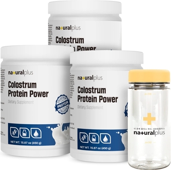 3 Pack Bundle Colostrum Protein Powder, Fortifying Muscle with WPC, WPI, ISP, Collagen, Amino Acids, BCAAs, Vitamins Minerals Lactobacillus, Rich Milk Flavor, 47.61oz