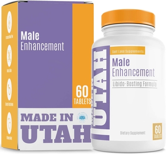 All Natural Male Enhancement Energy Boosting Formula with L-Arginine, Maca Root, Tongkat Ali & Ginseng to Improve Performance, Energy, Stamina for Pre Workout, 60 Capsules