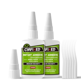 Strong Cyanoacrylate (CA) Super Glue, All-Purpose Medium Viscosity Instant Adhesive, 4 oz. (113.6 Grams) - CA Glue for General Home Repair, Ceramics, Plastics, Metal, Wood
