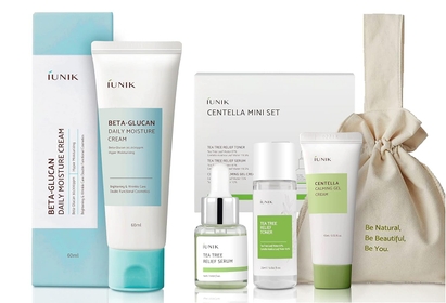 Centella Mini Set, Travel Friendly Skincare Set, Ultra calming and hydrating for sensitive skin: Tea Tree Relief Toner,Serum, Centella Calming Gel with Beta G Cream