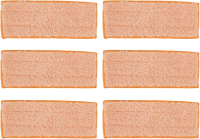 6PCS Washable Microfiber Mop Pads Wet Mopping Pad Reusable Washable Fast Cleaning Fiber Mopping Pad Replacement for 240 241