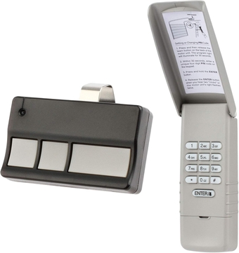 Garage Stop for Liftmaster Garage Door Opener Remote and Wireless Keypad Set (977LM, 973LM)
