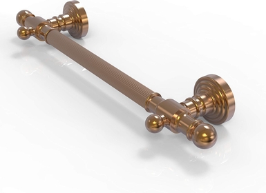 WP-GRR-16 16 inch Reeded Grab Bar, Brushed Bronze