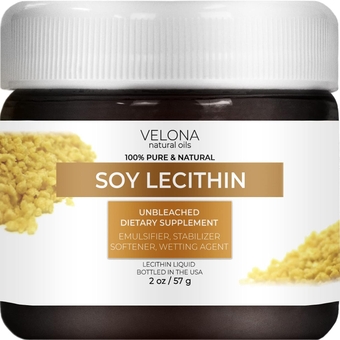 Pure Liquid Soy Lecithin 2 oz | Food Grade | Unbleached | Emulsifier, Stabilizer, Softener, Smoother, Wetting Agent | Use Today - Enjoy Results