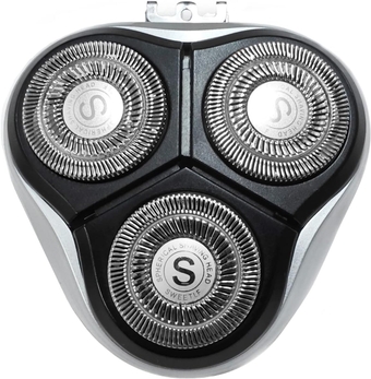 Men's Electric Shaver Replacement Shaving Heads Fit for All  Electric Razors (SWS7105, SWS7105bk Replacement Shaver Head)