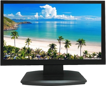 21.5" 5MP Super HD-TVI, AHD, CVI & CVBS 16:9 Professional Security Monitor, 1 HDMI & 2 BNC Inputs and Outputs, Work with Super HD 5MP Security Cameras Directly in Addition to DVR/NVR & PC