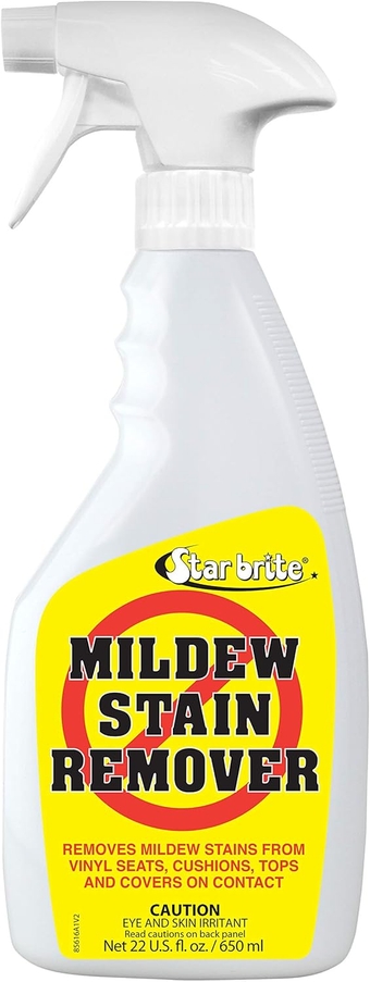 Liquid Mold & Mildew Stain Remover + Cleaner – Removes Stains on Contact - 22 OZ (085616SS), Wood