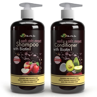 pple Cider Vinegar Shampoo & vocado Coconut Conditioner (2 x 16.9 fl oz)