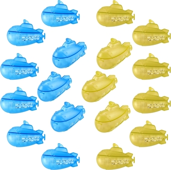 Humidifier Tank Cleaner Adorable Submarine Purifie Water Soften Hard Water for Warm&Cool Most Humidifiers and Fish Tank 18-Pack (Blue& Yellow)
