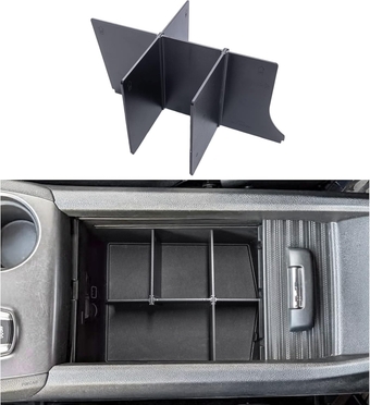 Compatible with Honda Pilot 2016-2022/Honda Ridgeline 2017-2023/Honda Passport 2019-2023 Center Console Organizer Insert Armrest Divider Accessories