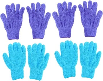 8 Pcs Fiber Dust Gloves dusting mitt house cleaning gloves glove wipes for cleaning car wash sponge dusting cleaning gloves stars trucks Cleaner automatic coral fleece material