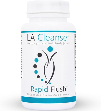 15 Day  and Detox - Rapid Flush Digestive Supplements for Optimal Gut & Digestion Bowel  - Cascara Sagrada, Senna Leaf, & Psyllium Husk Capsules 30 Count