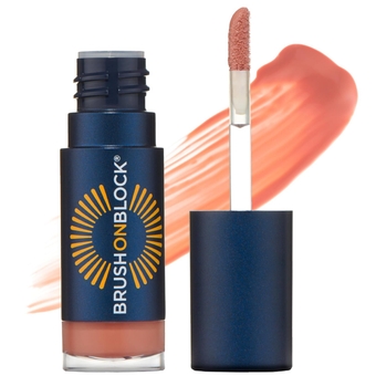 Sun Protection Lip Oil, Broad Protection Hydrating SPF 30 Sunscreen, Coral (Warm Pink)