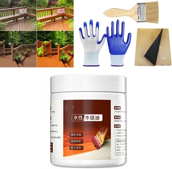 Outdoor Anti-Corrosion Wood Wax Oil, Natural Wood Cleaner and Polish Furniture, Furniture Care Polishing Agent, Wax Furniture Polish and Cleaner (1Pcs)