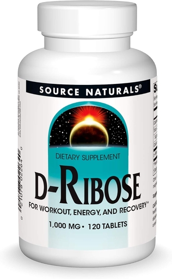 D-Ribose, for Workout, Energy, and Recovery, 120 Tablets