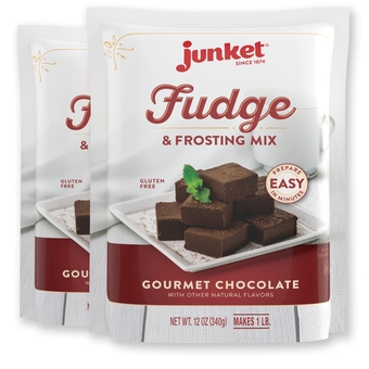 Fudge and Frosting Mix: Add Milk and Butter, Heat 60 Seconds, Chill. 12 Ounce Bag of Chocolate Fudge Mix Makes 1 Pound Hansen Island Chocolate Fudge Candy or Icing for 8X8 Cake. (Pack of 2)