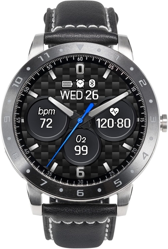 VivoWatch 5 (HC-B05) Intelligent Wearable smartwatch for Heart Rate, Skin Temperature and Sleep Monitoring with Built-in GPS and up to 14 Day Battery Life, Google Fit and Apple Health Supported