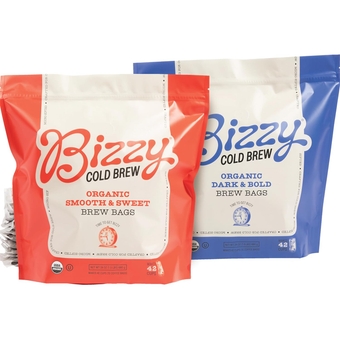 Organic Cold Brew Coffee | Bundle | Brew Bags | 12ct Dark & Bold + 12ct Smooth & Sweet | 2 Pack