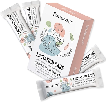 Lactation Supplement for Increased Breast Milk, Herbal Breastfeeding Supplements with Patented Probiotics, Lactation Support from Goat's Rue, Blessed Milk Thistle and Fennel, 20 Packets