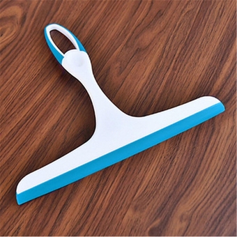 Yu2d Soft Glass Scraper Glass Wiper Window Glass Cleaner Home Tools BU（Blue）
