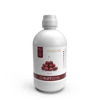 Spray tan Cherry Fragranced Sunless Spray Tanning Solution, Medium Tan, 10% DHA - 32oz (1 Litre)