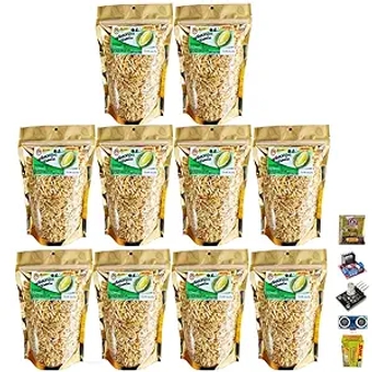 Paglab Durian Fried Chips Mini Snack Crispy Monthong Original OTOP Thailand Fruit Exotic Ultimate DHL 17.63 Oz Set 10 By Beautygoodshop [Get Free For You Beauty Gifts]