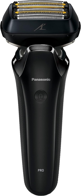 ES-LS5Q-K LAMDASH PRO Linear Motor 6 Blades [Sonic Cleaning Mode] with Pouch Craft Black Men's Shaver 100-240V Japan Import 2023 Model