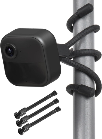 3 Pack Flexible Tripod Compatible with Blink Outdoor 4 (4th Gen),Blink Outdoor (3rd Gen) Blink XT3,Blink XT2,Blink XT,Blink Mini,Wall Mount Bracket,Attach Your Blink Home Camera Everywhere-Black