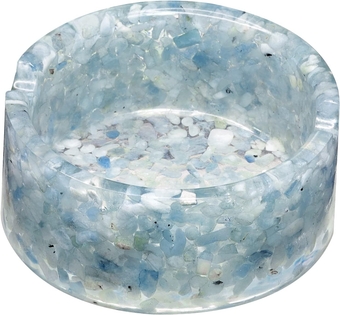 Healing Orgone Stone Bowl for Crystal Cleansing and Charging, Orgonite Crystal Bowl for Decor