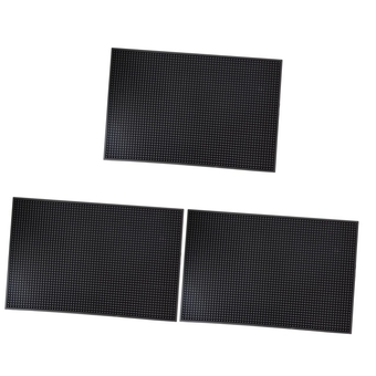 3 Pcs Hair Tools Non-slip Heat Proof Mat for Hair Straighteners Barber Tool Mat Leather Writing Mat Curling Iron Mat Hair Styling Pad Sink Mat Hair Curler Oil Head Nano Pu