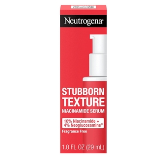 Stubborn Texture Resurfacing Serum With 10% Niacinamide & 4% Neoglucosamine designed for Acne-Prone, Improves Uneven Skin Tone & Refines Texture, Fragrance-Free, 1 fl. Oz