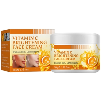 Vitamin C Face Moisturizer, Anti Aging Wrinkle Cream for Face, Vitamin C Body Cream Moisturizing Skin Care Lotion For Women Men