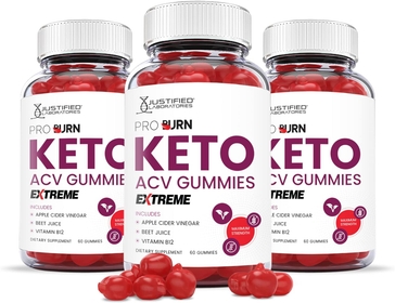 (3 Pack) Pro Burn Keto ACV Gummies Extreme Formula 2000MG Vegan Non GMO with Pomegranate Juice Beet Root B12 180 Gummys