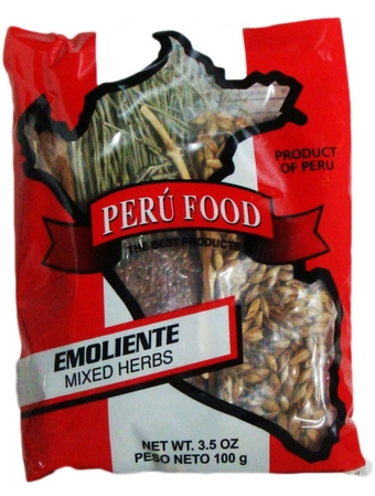 - Emoliente - Mixed 100% Natural Herbs - 3.5 Oz - Used as a Traditional Drink