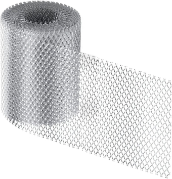 Gutter Guard Mesh Gutter Guard, Leaf Guards Protective Mesh for Gutters, Aluminum 5 Inch x 16.4 Feet Leaf Filter Gutter Protection Roll, Gutter Covers Screen, Rain Gutter, Gutter Mesh (1 Roll)