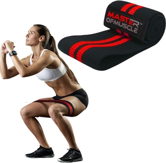 Hip Resistance Band – Heavy Fabric Hip Bands for Glute & Legs Activation, Squat & Deadlifts - Best Booty, Hip, Butt Workout Exercise