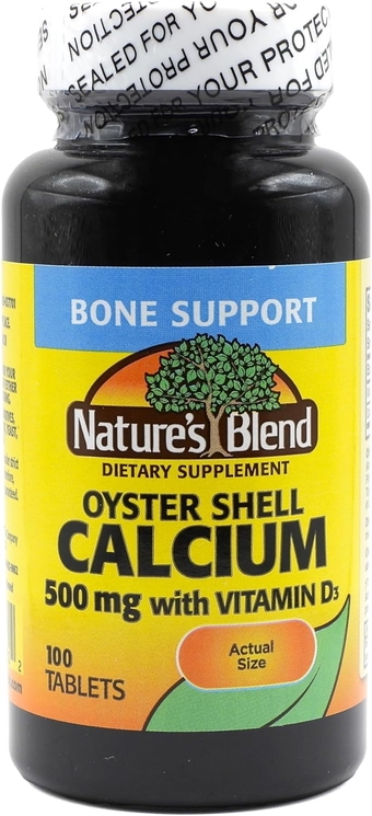 Oyster Shell Calcium with D3 100 Tabs