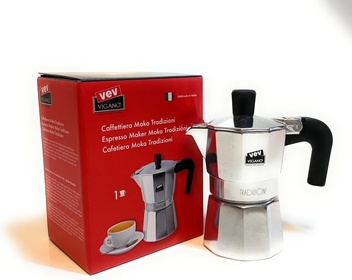 Italian Coffee Maker Stovetop Espresso Coffeemaker Cuban Café Cafetera Aluminium Silver Moka Express 1 Cup