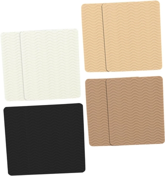Shoe Bottom Pads 8 Sheets high Heel Protector high Heel Shoe Protectors Non-Slip Shoe Sole pad high Heels Sole Pads for Shoe Front feet Soles Shoe Clip Non-Slip Stickers Grid Glue