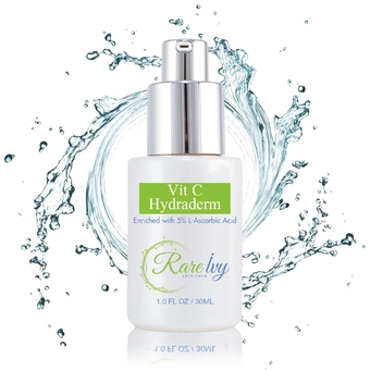 Vit C Hydraderm - Hydrating Face Moisturizer for Brightening and Tightening Skin - Vitamin C Facial Moisturizer for Antioxidant and Anti-Aging Skin Care - Moisturizer Cream (30 ml)