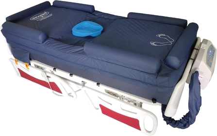 ObboMed OB-3682 UltraAir Mattress - 12” Alternating(3-Layer), Multiple Angle Rotation, Dynamic Low Air Loss, Bedpan, Guardrail, Side Bolster, Warmer, Massager (Bed Frame is not Included)