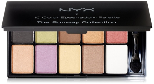 NYX Professional Makeup Eyeshadow Palette 10 Color, Strike a Pose, 0.49 Ounce