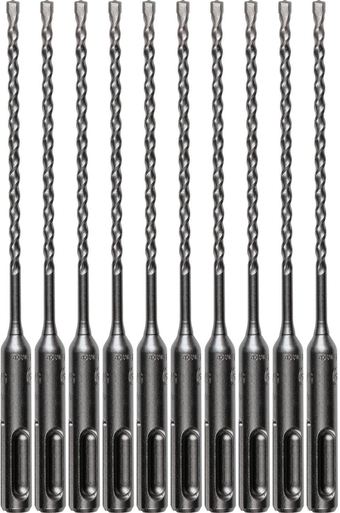 B-60850 5/32" x 6" SDS-Plus Bit, 2-Cutter, 10/Pk